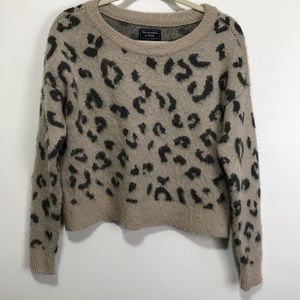 Abercrombie Leopard Sweater